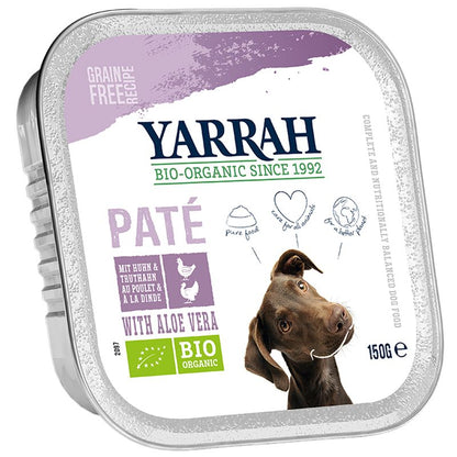 Yarrah Organic Trays Pâté Saver Pack 24 x 150g