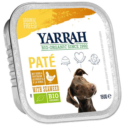 Yarrah Organic Trays Pâté Saver Pack 24 x 150g