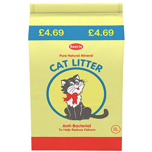 Best-In Anti-Bacterial Cat Litter 8L PM